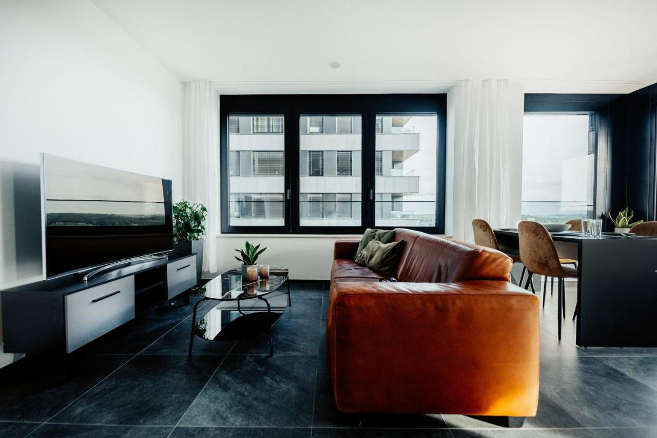 Apartment Luxury 1 Bedroom Apart W Swimmingpool, Spa & Fitness - Zenith Towers Luxemburg